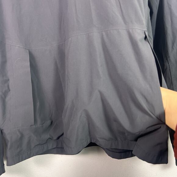 Lululemon Men's Lightweight Dark Gray Jacket Hooded Sz L Activewear Outdoor - Picture 4 of 10